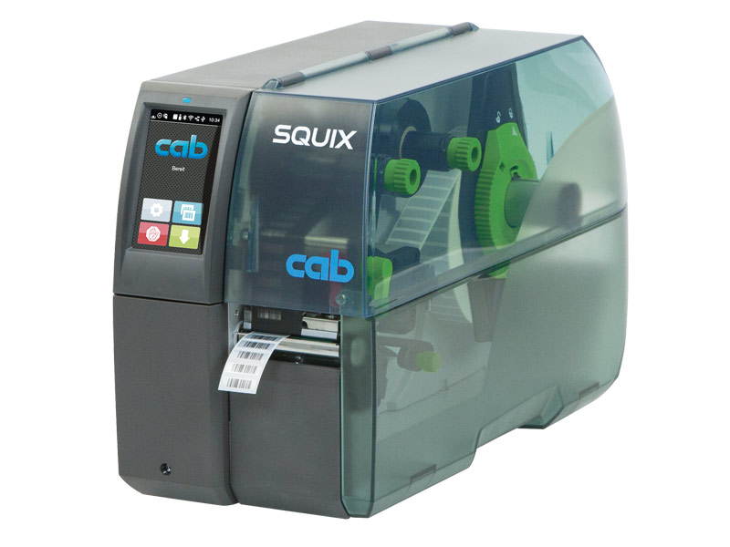 Cab squix2 Dukarka przemysłowa etykiet Cab squix2