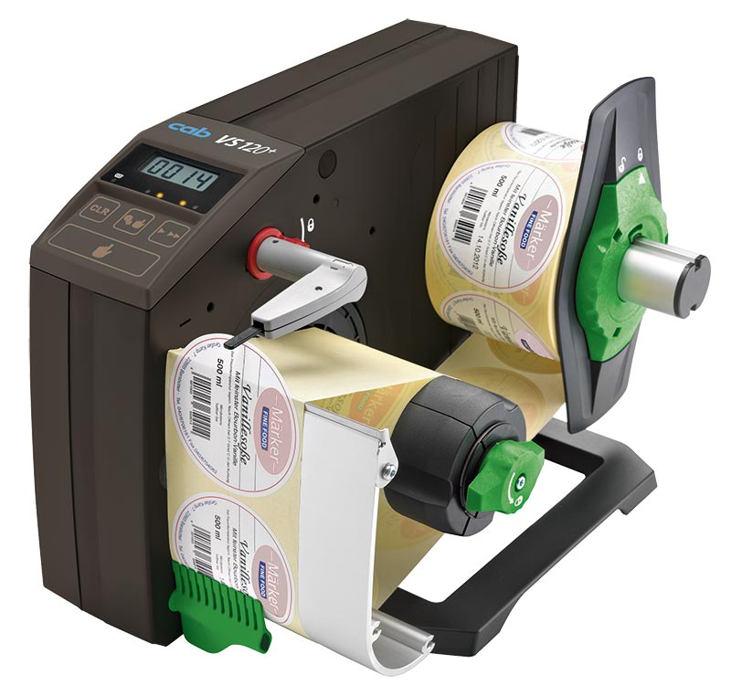 dyspenser Cab VS_120plus dyspenser etykiet Cab VS_120plus