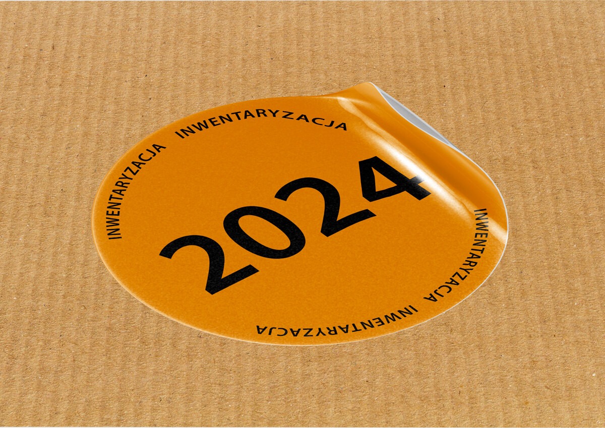 inwentaryzacja etykieta inwentaryzacyjna